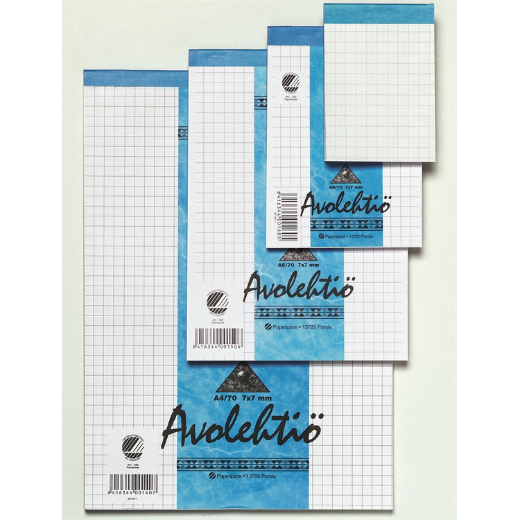 Avolehtiö A7/70 7X7 perforoitu Joutsenmerkki