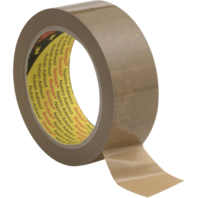 Pakkausteippi Scotch 6890 50 mm x 66 m ruskea - erittäin kestävä pvc-teippi