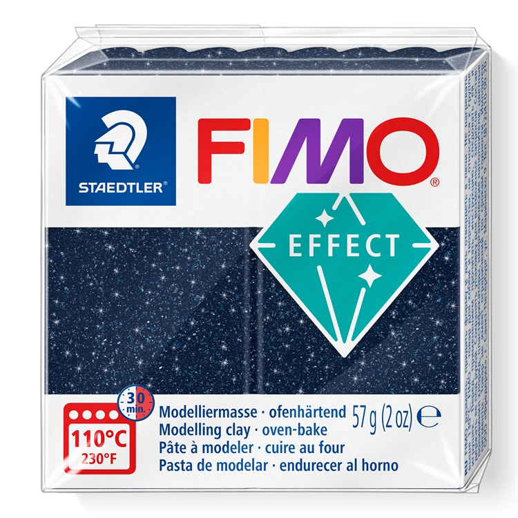 Askartelu- ja muovailumassa Staedtler Fimo effect galaxy sininen - uunissa kovetettava