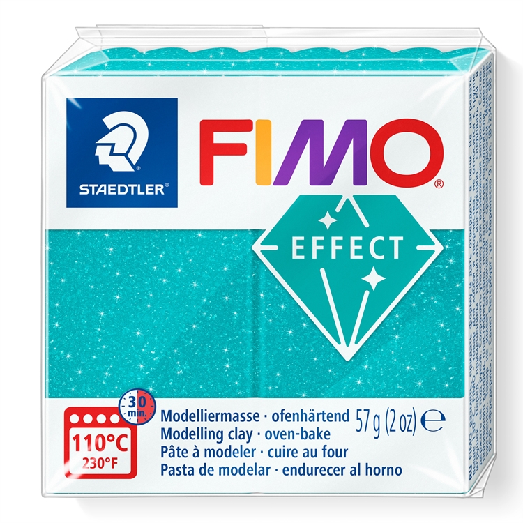 Askartelu- ja muovailumassa Staedtler Fimo effect galaxy turkoosi - uunissa kovetettava