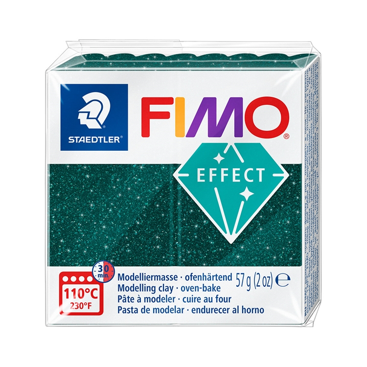 Askartelu- ja muovailumassa Staedtler Fimo effect galaxy vihreä - uunissa kovetettava
