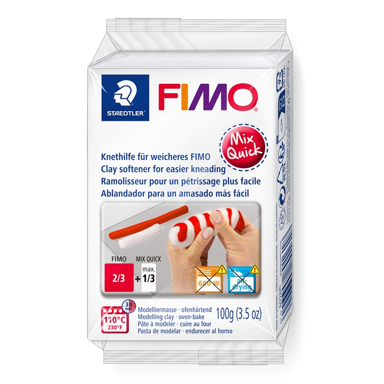 Askartelu- ja muovailumassa Staedtler Fimo Mix Quick - muovailumassan pehmentäjä