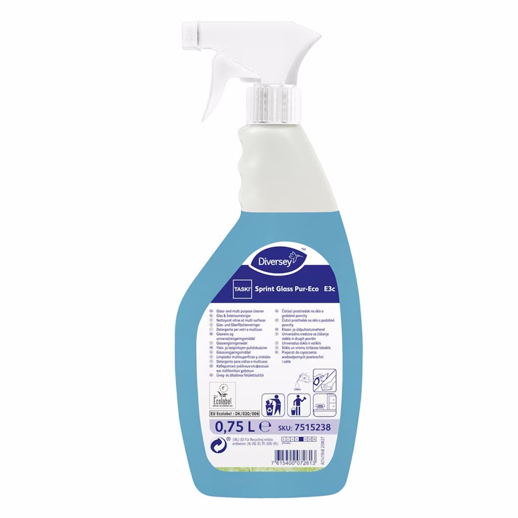 Puhdistusaine Sprint Glass Pur Eco W4651 750 Ml