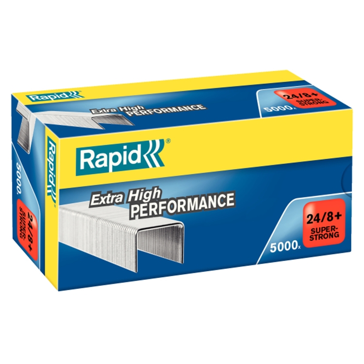 Niitti Rapid 24/8mm /5000 kpl rasia - kapasiteetti jopa 50 arkkia