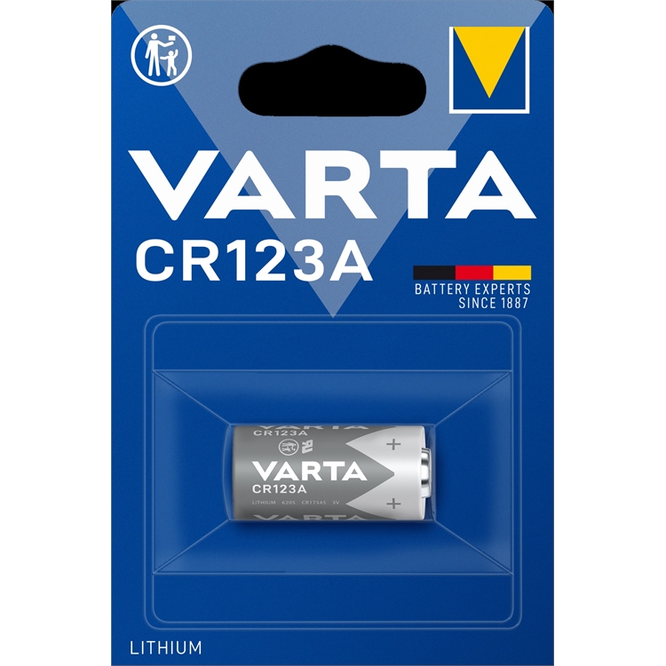 Paristo Varta Photo Lithium CR123A / CR 17345