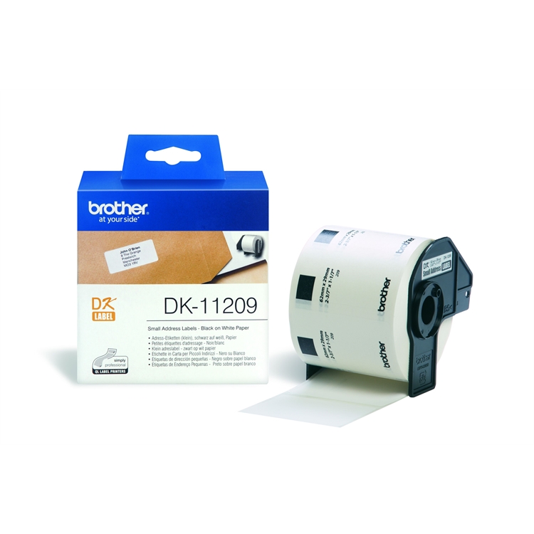 Tarrarulla Brother DK-11209 29x62mm 800 kpl