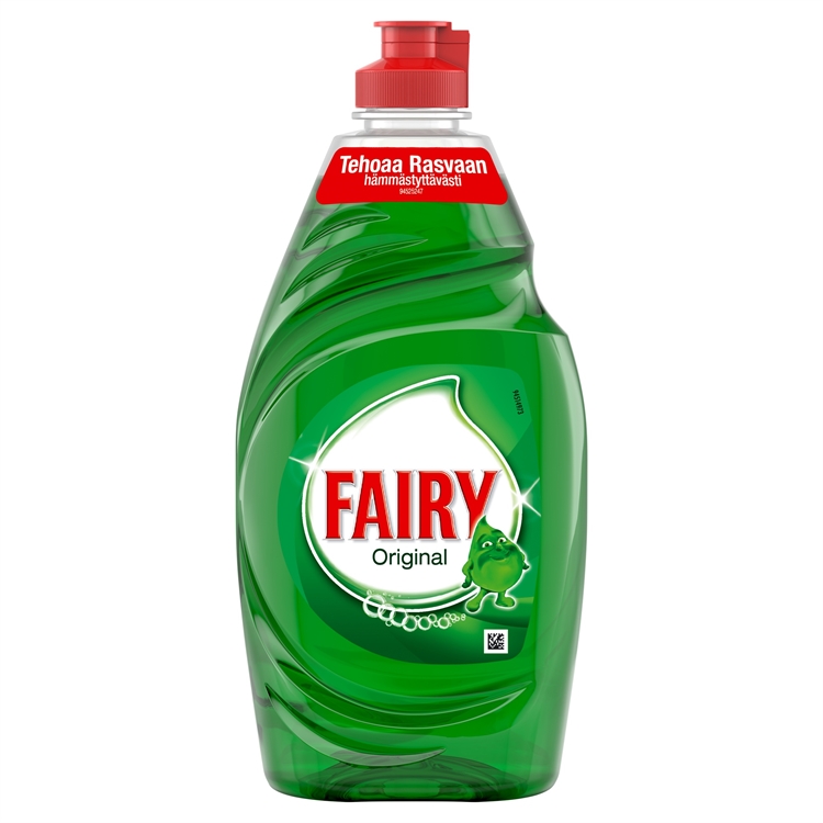 Astianpesuaine Fairy Original 400 ml - poistaa rasvan tehokkaasti, hellävarainen käsille