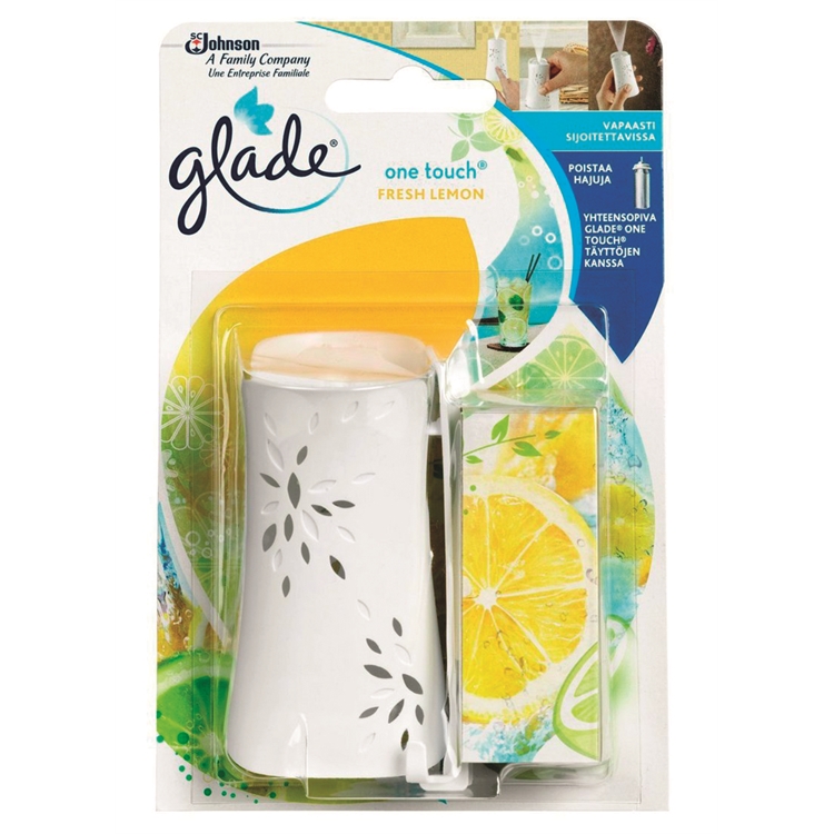 Ilmanraikastin Glade One Touch Sitruuna pidikkeessä 10ml