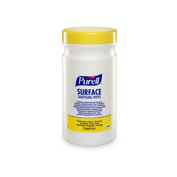 Puhdistusliina Purell /200 kpl pkt - desinfiointiliina lähes kaikille koville pinnoille