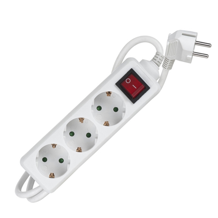 Jatkojohto kytkimellä Airam 3-osainen 5 m