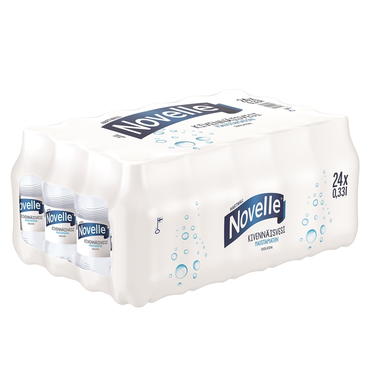 Kivennäisvesi Novelle 0,33L /24 plo kenno (pantti ei sis) - matalahiilihappoinen ja suolaton