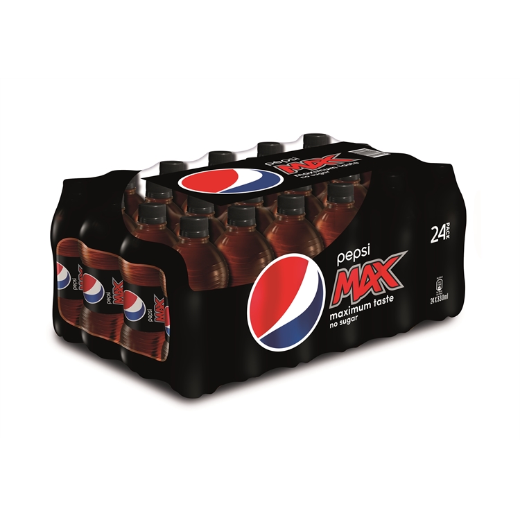 Virvoitusjuoma Pepsi Max 0,33L /24 plo kenno (pantti ei sis) - Maximum taste, no sugar