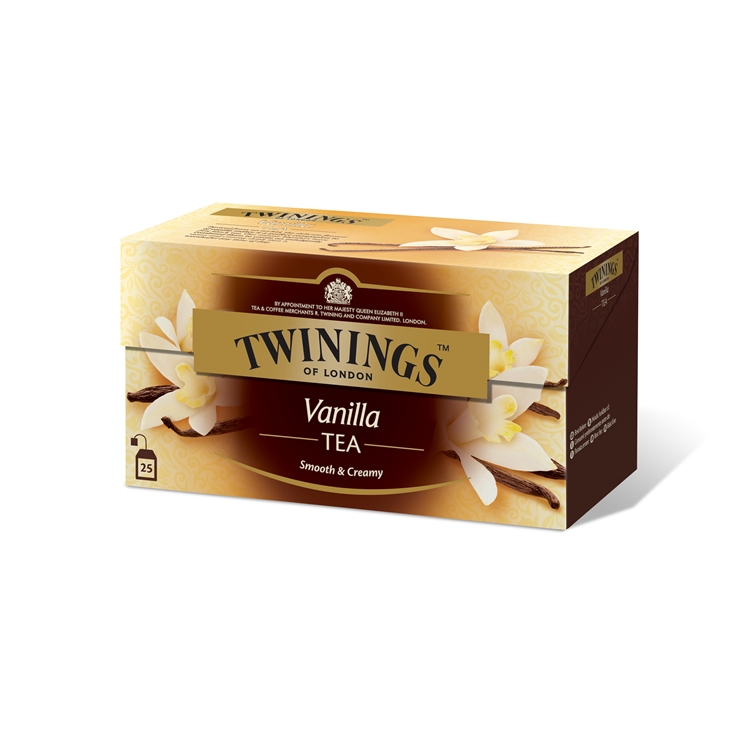 Tee Twinings Vanilja /25 pss ltk - makean täyteläinen ja hieno tee