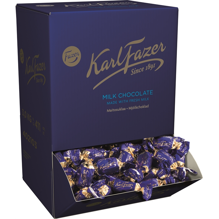 Suklaakonvehti Fazer Sininen /3kg - Suomen rakastetuin suklaa jo vuodesta 1922