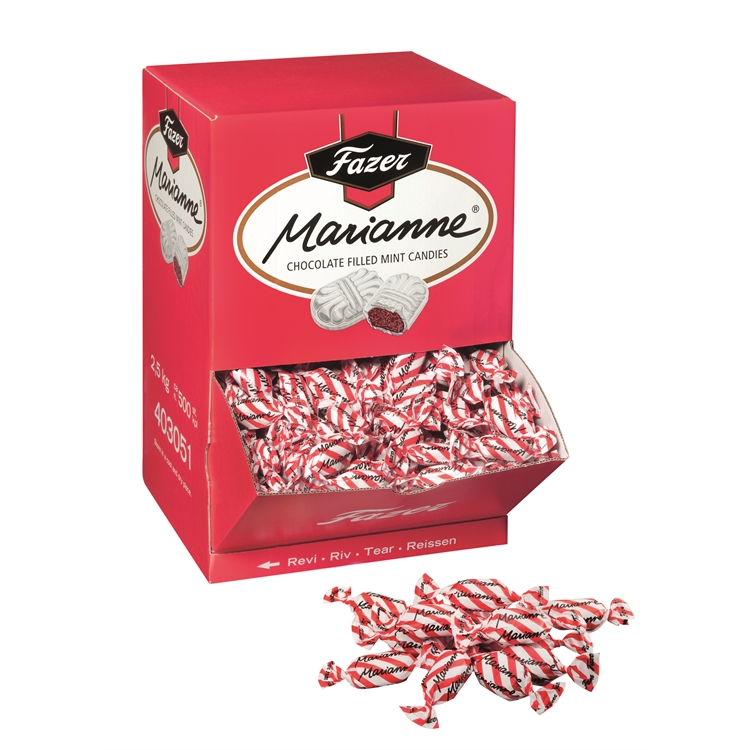 Makeinen irto Marianne 2.5 kg - vastustamaton klassikko, rapea piparminttukuori ja tummaa suklaata