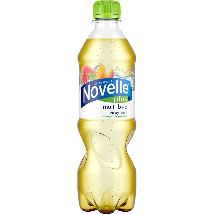 Kivennäisvesi Novelle Plus Multi B+C 0,5 L /24 kpl (ei sis panttia) - mango ja guava