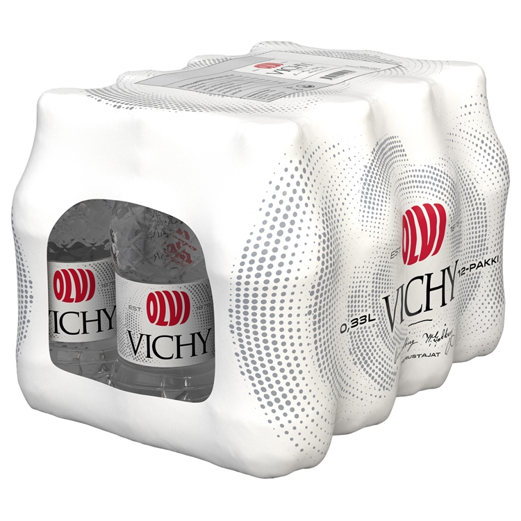 Kivennäisvesi Vichy Olvi 0,33l /24 kpl (pantti ei sis) - perinteinen suomalainen vichyvesi