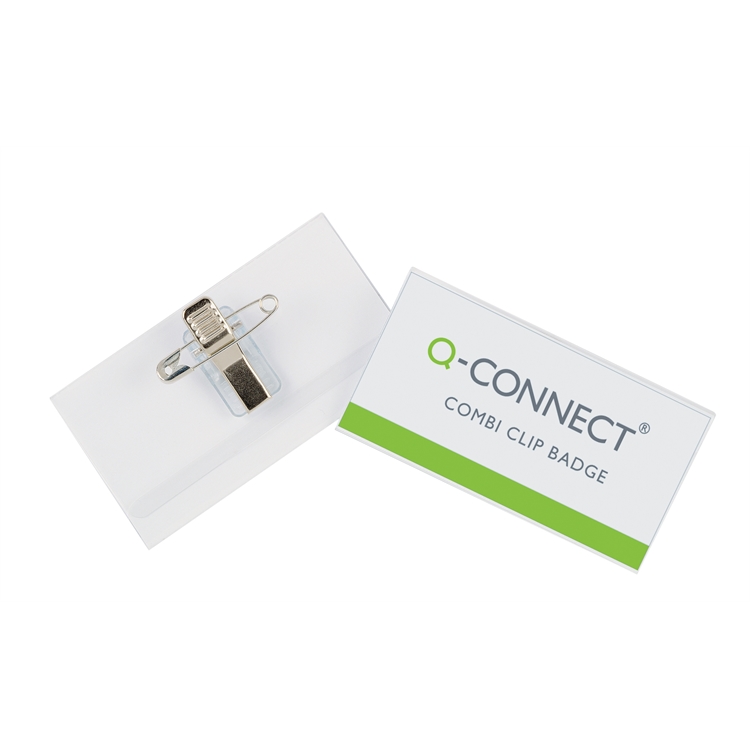 Nimikorttikotelo Q-CONNECT Combi 54x90mm /50