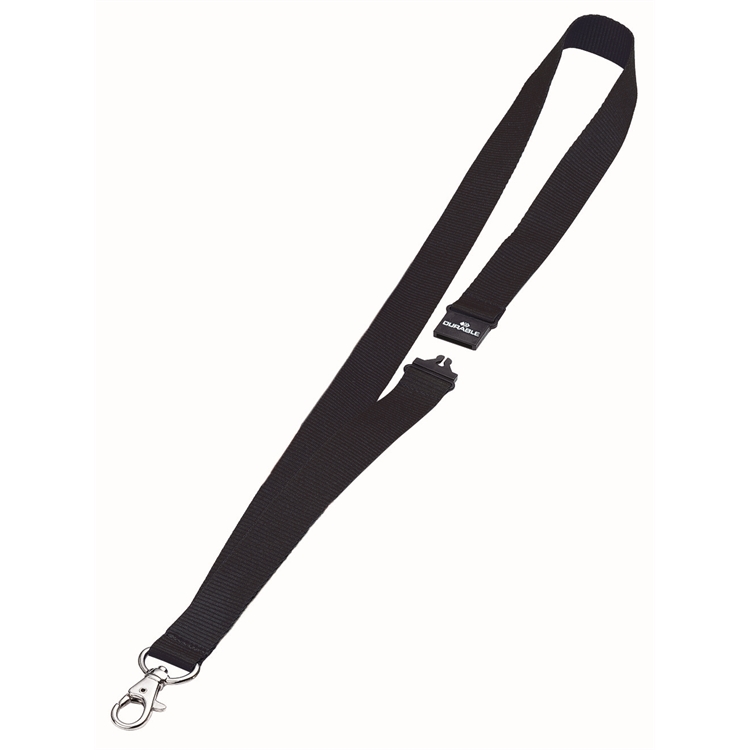 Kaulanauha Durable 8137 leveä musta /10 kpl pkt