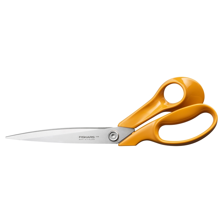 Räätälinsakset Fiskars Classic 27cm - leikkaa paksuja kankaita ja useita kerroksia