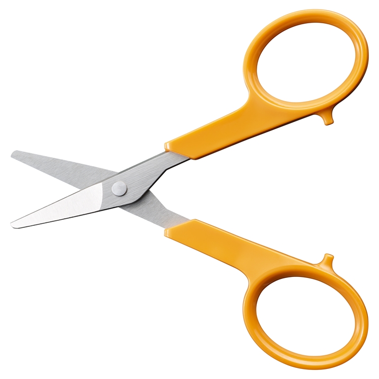 Kynsisakset Fiskars Classic pyöreä kärki 10cm - kotimaiset, takuu 25 v