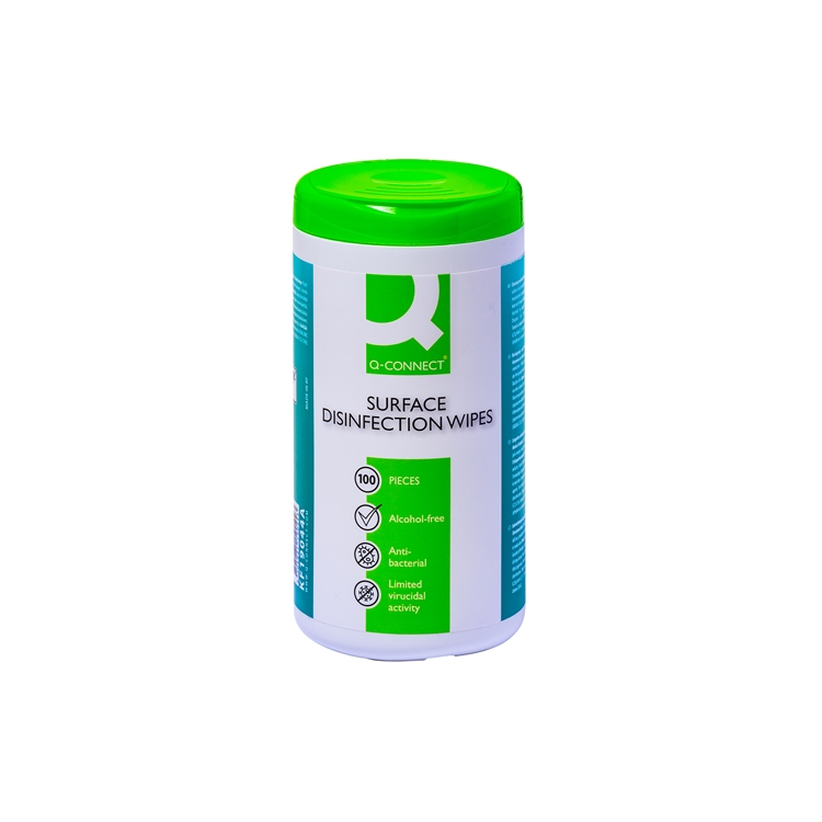 Desinfiointipyyhe Q-CONNECT antibakteerinen /100