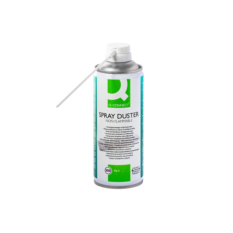 Puhdistusspray Q-CONNECT 300ml palamaton HFC-vapaa