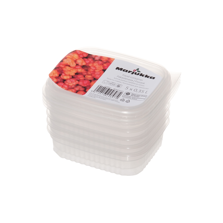 Pakasterasia Marjukka kertakäyttö 0,35L / 5