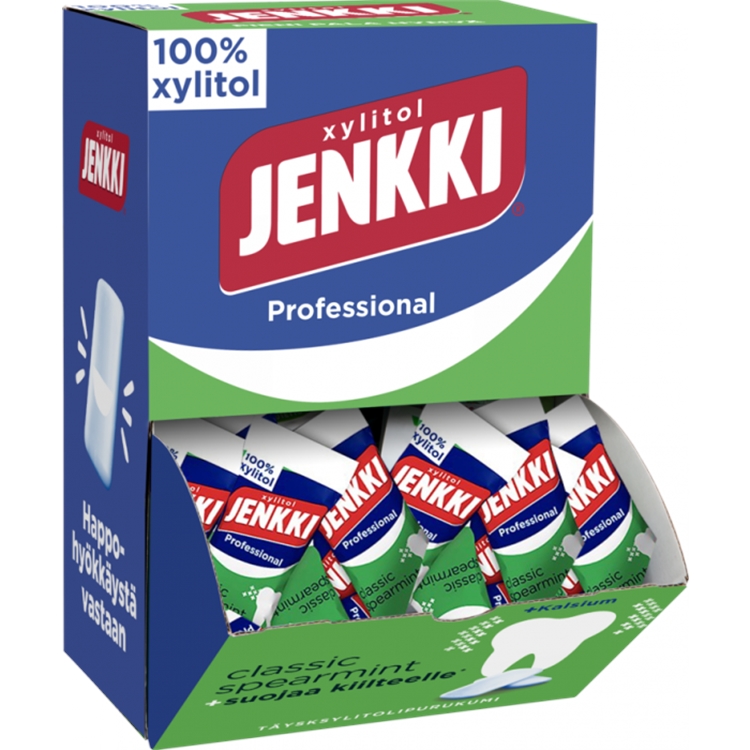 Purukumi Jenkki Professional Classic Spearmint Xylitol 2-pala /250 kpl pkt
