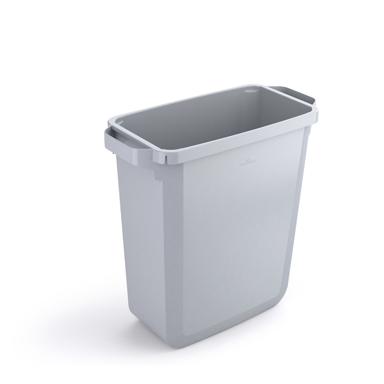 Jäteastia DURABIN® harmaa 60 L - sopii myös kuljetukseen ja varastointiin, elintarviketurvallinen