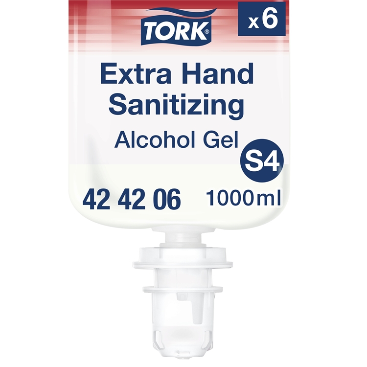 Käsihuuhde geeli Tork Extra S4 1 L