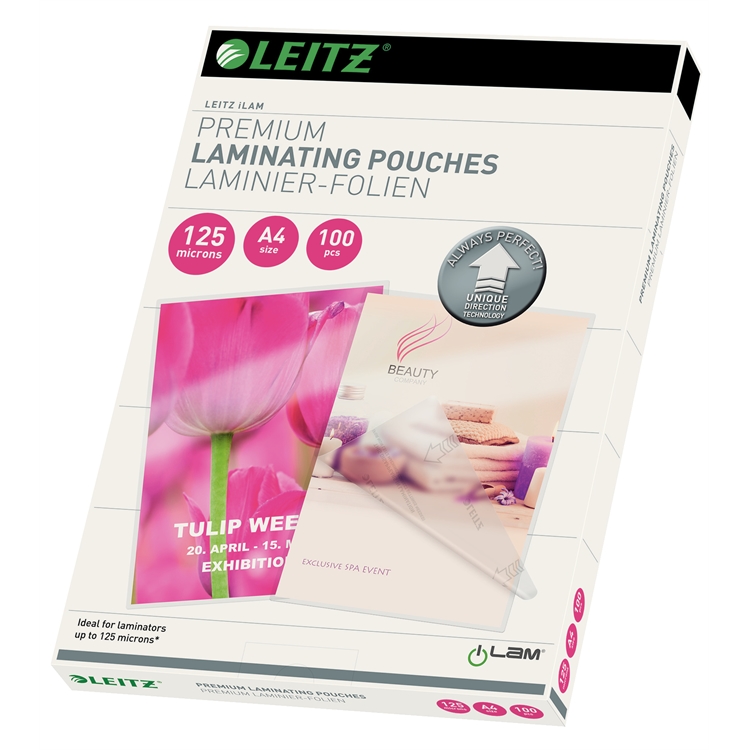 Laminointitasku - laminointikalvo Leitz A4 UDT 125mic /100 kpl ltk