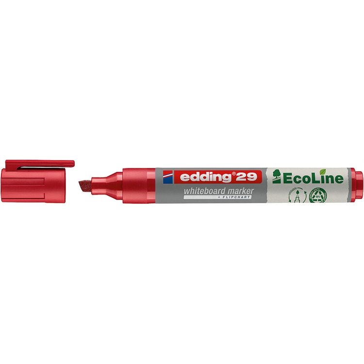 Taulutussi edding 29 Ecoline 1-5mm punainen - 90 % kierrätysmateriaalia, ilmastoneutraali