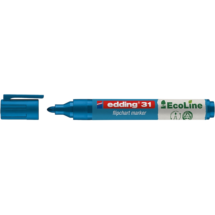 Taulutussi edding 31 Ecoline sininen - 90 % kierrätysmateriaalia, ilmastoneutraali