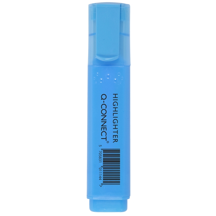 Korostuskynä Q-CONNECT viisto 1-5,2 mm sininen