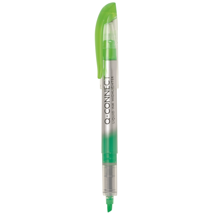 Korostuskynä Q-CONNECT Liquid 1-4 mm vihreä
