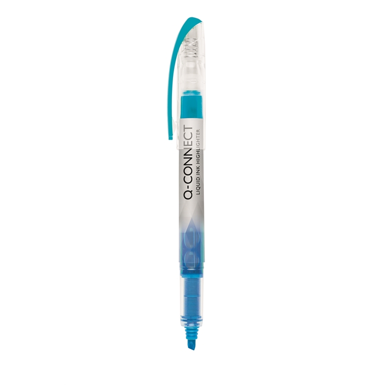 Korostuskynä Q-CONNECT Liquid 1-4 mm sininen