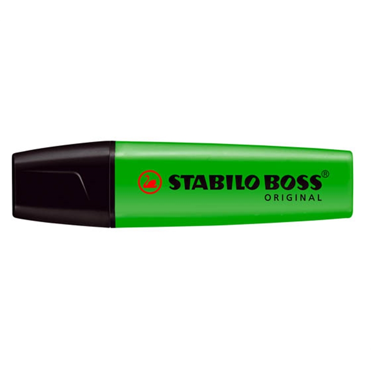 Korostuskynä STABILO BOSS vihreä