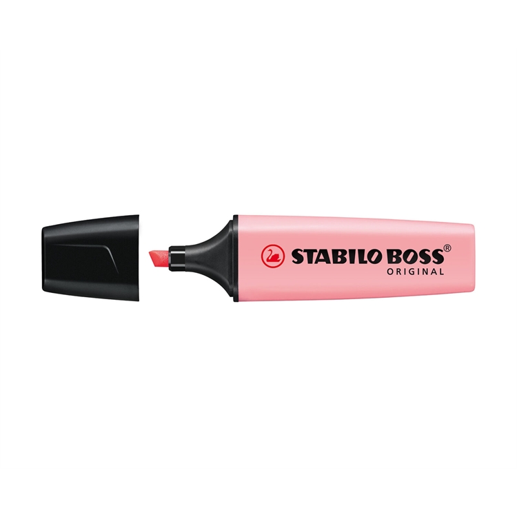 Korostuskynä STABILO BOSS vaal.pinkki