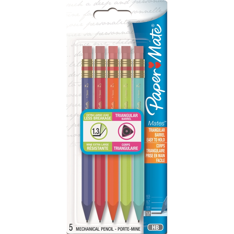 Lyijytäytekynä Papermate Mates 1.3 värilajitelma