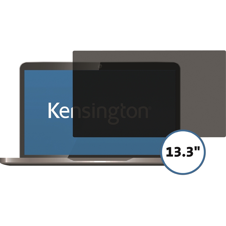 Tietoturvasuoja Kensington 2-way 13.3" Wide 16:9 - tietosuojakalvo, joka sopii myös kosketusnäytölle