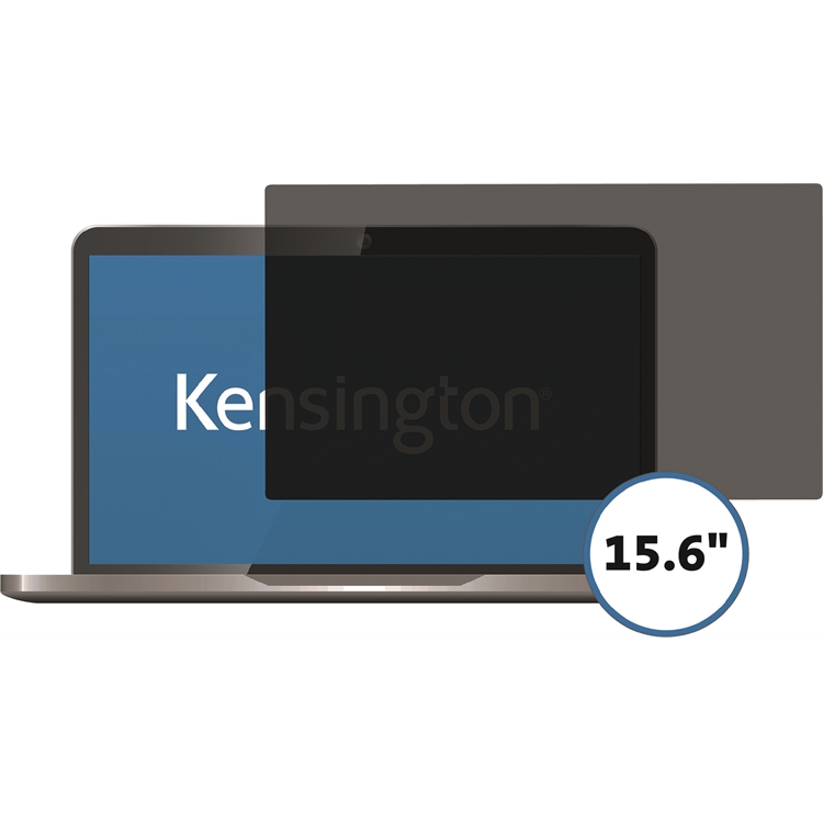 Tietoturvasuoja Kensington 2-way 15.6" Wide 16:9 - tietosuojakalvo, joka sopii myös kosketusnäytölle