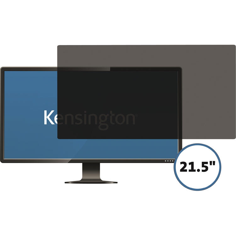 Tietoturvasuoja Kensington 2-way 21.5" Wide 16:9 - tietosuojakalvo, joka sopii myös kosketusnäytölle