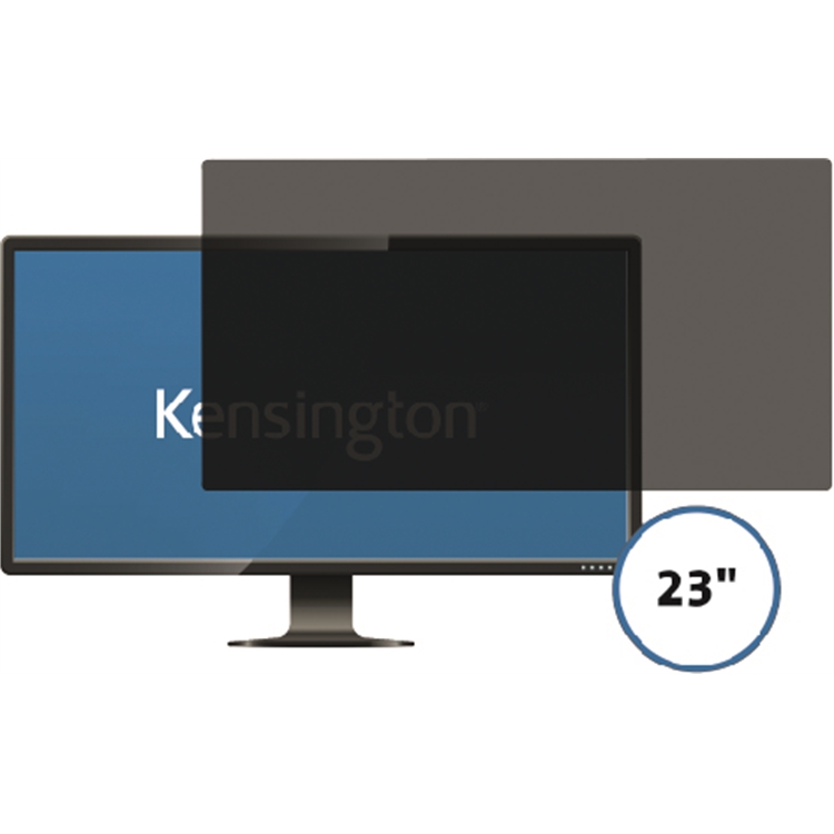 Tietoturvasuoja Kensington 2-way 23" Wide 16:9 - tietosuojakalvo, joka sopii myös kosketusnäytölle