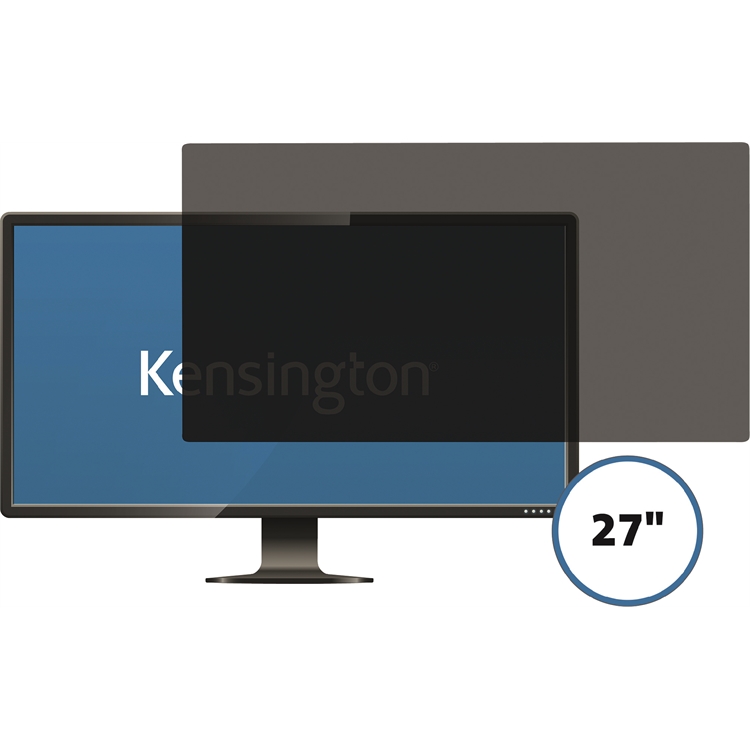Tietoturvasuoja Kensington 2-way 27" Wide 16:9 - tietosuojakalvo, joka sopii myös kosketusnäytölle