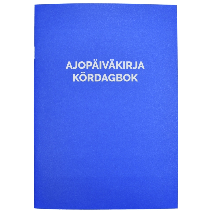 Ajopäiväkirja187 A5/32 auton käyttöetu