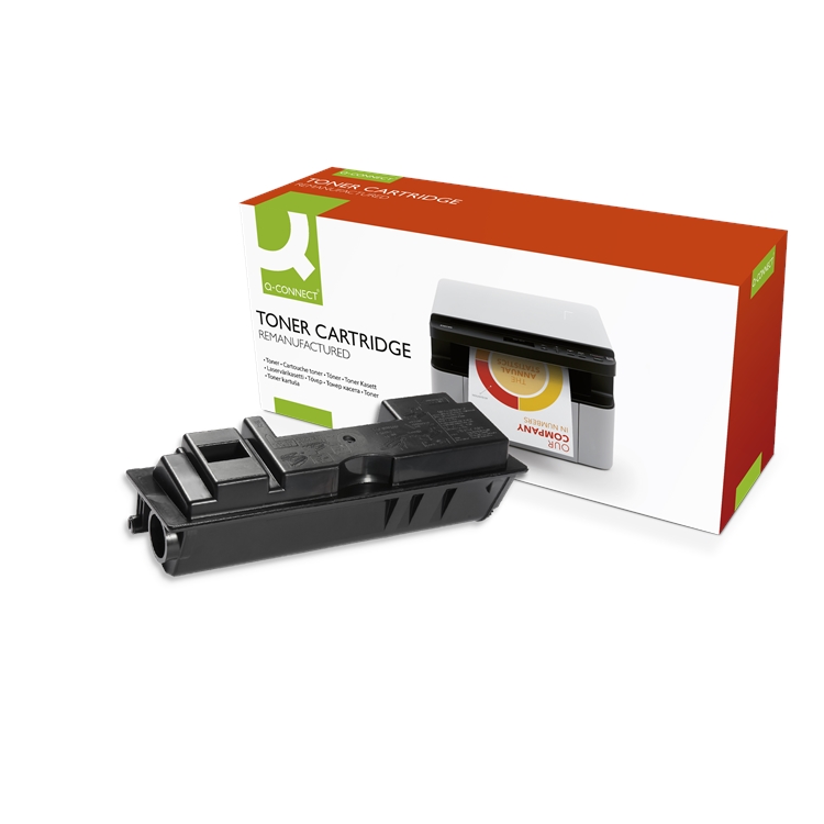 Laservärikasetti Q-CONNECT Kyocera TK-1160 1T02RY0NL0 musta