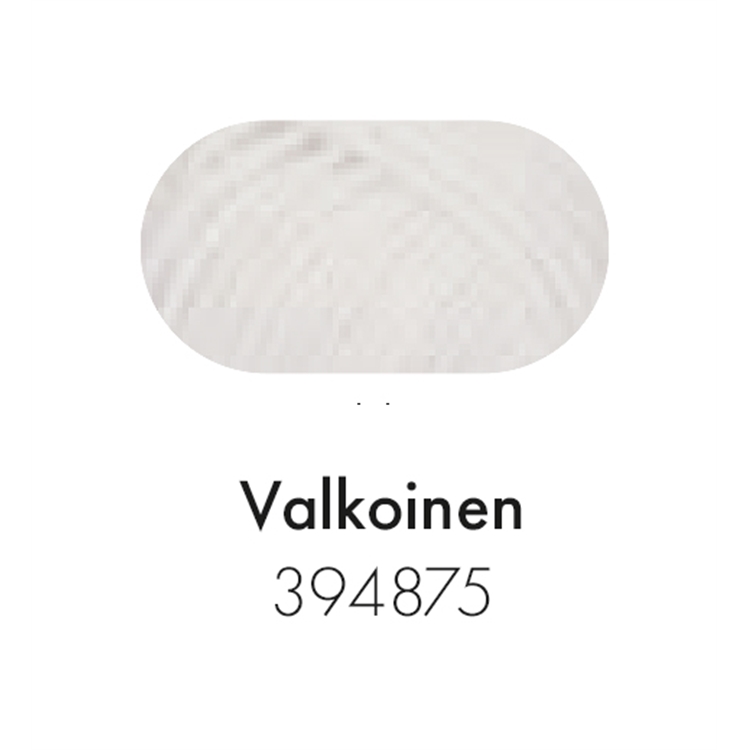 Neulelanka Mez Your Cotton 50G valkoinen