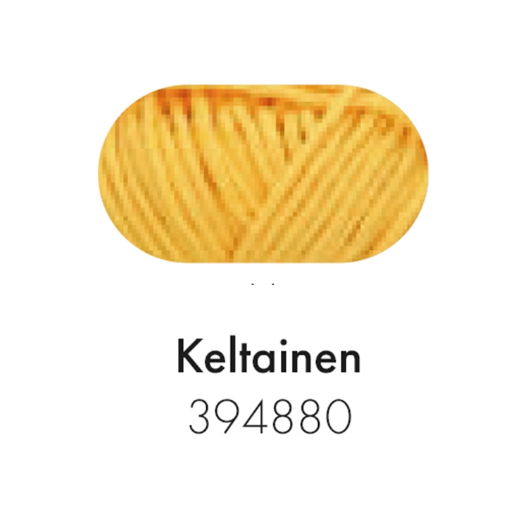 Neulelanka Mez Your Cotton 50G keltainen