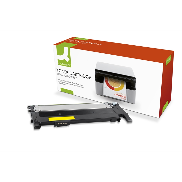 Laservärikasetti Q-CONNECT HP W2072A keltainen 0,7K